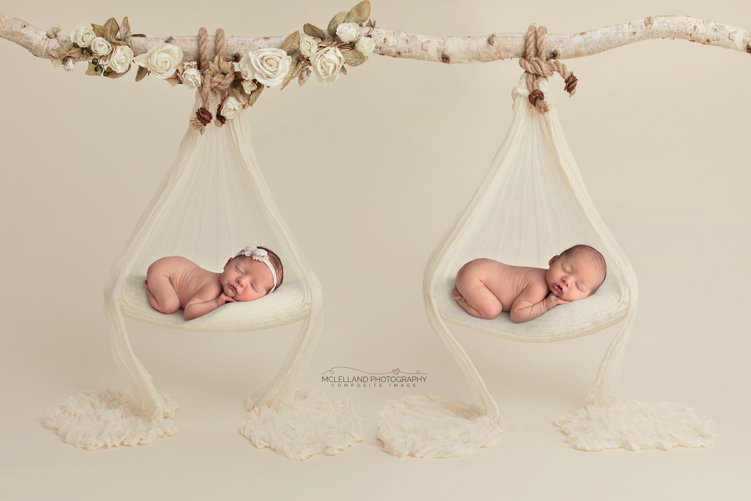 Creating newborn composite images
